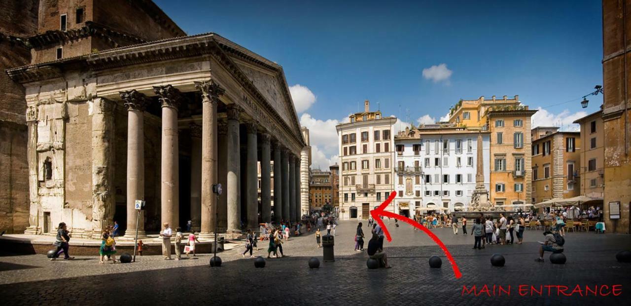Ferienwohnung Domus Rotundae Pantheon Rom Exterior foto